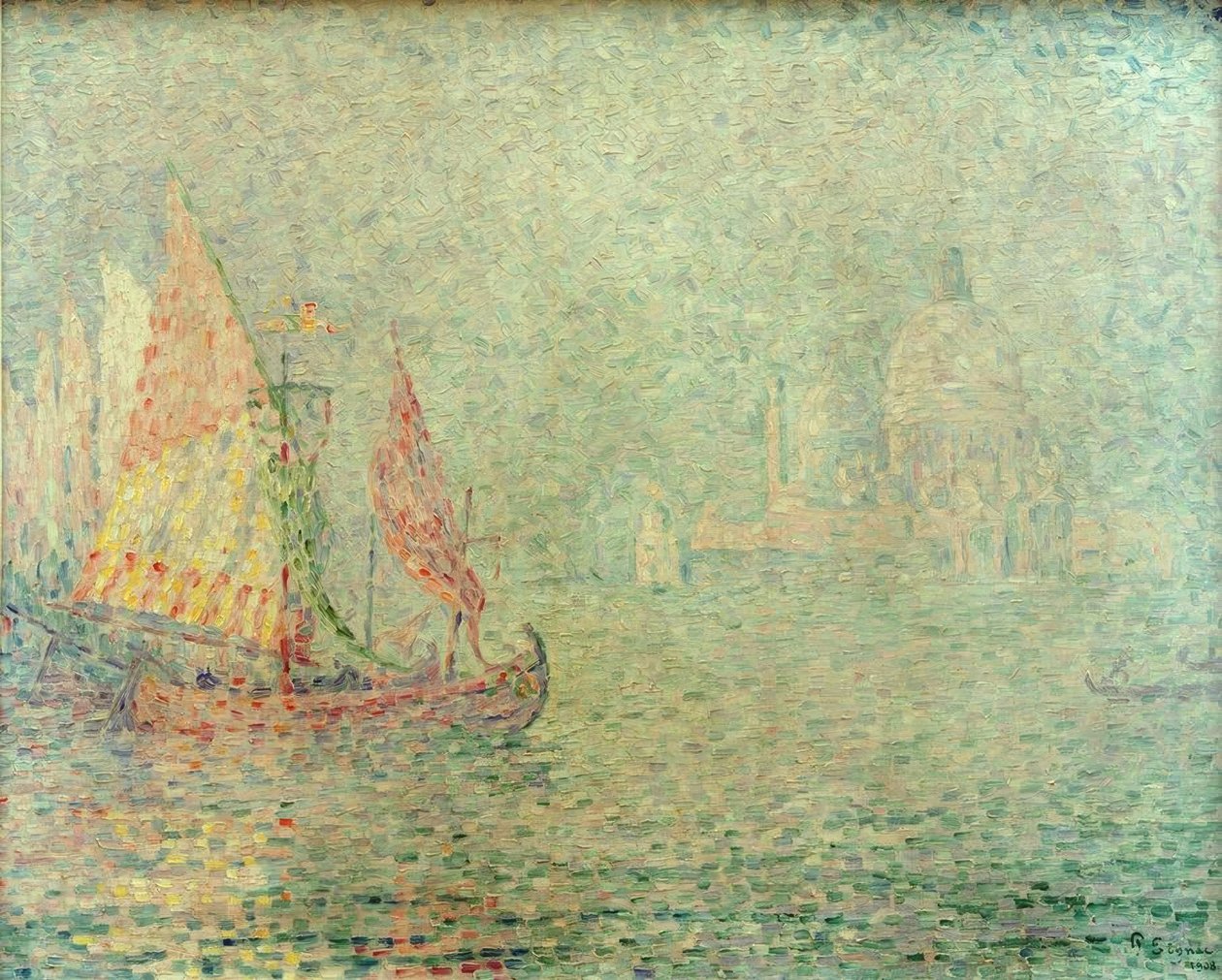Venezia, nebbia da Paul Signac