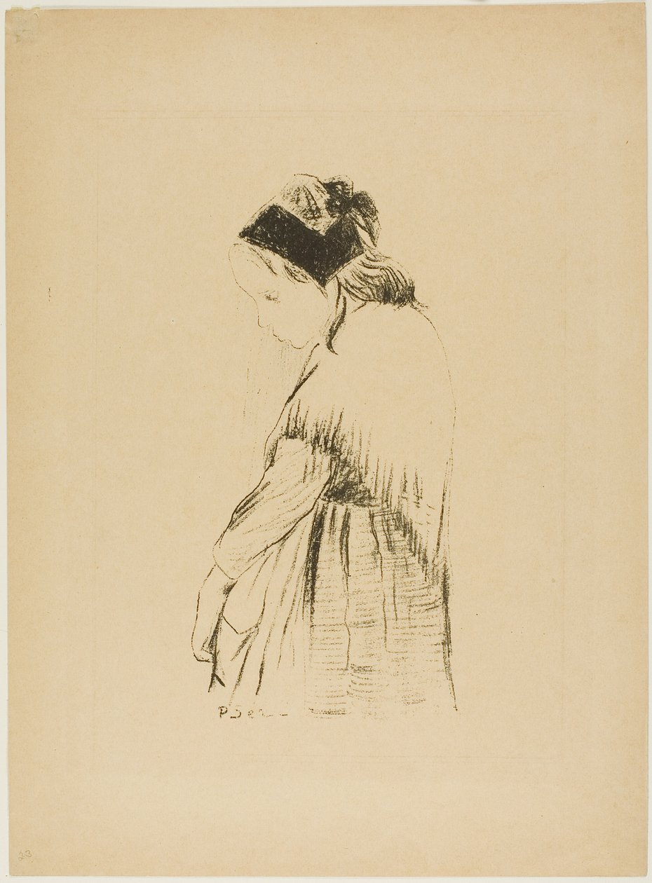 Ragazza bretone da Paul Sérusier