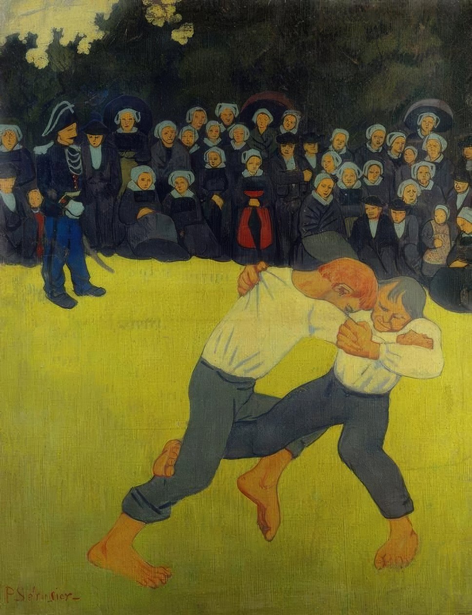 La lotta bretone da Paul Sérusier
