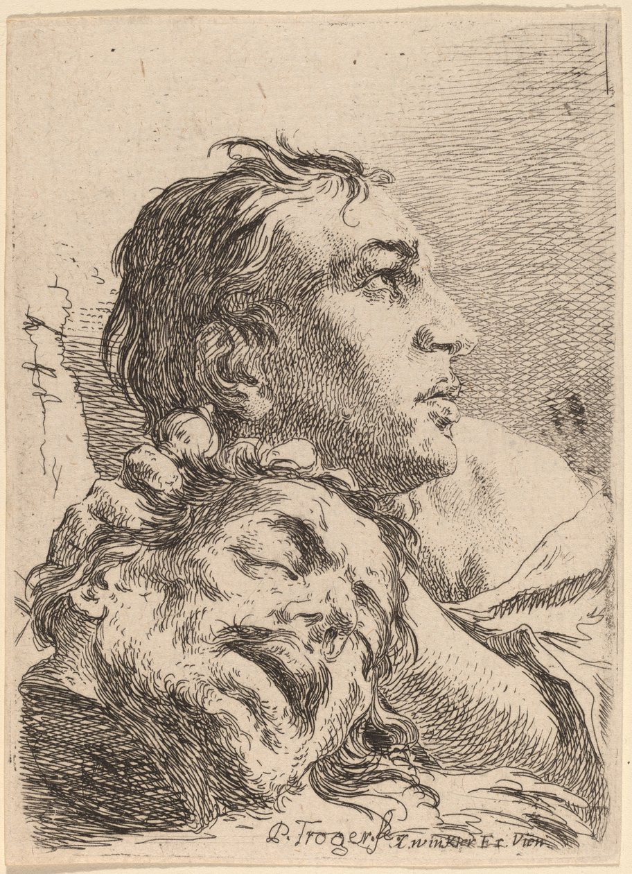 Davide con la testa di Golia da Paul Troger
