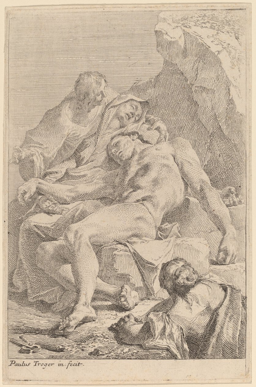 Pietà da Paul Troger