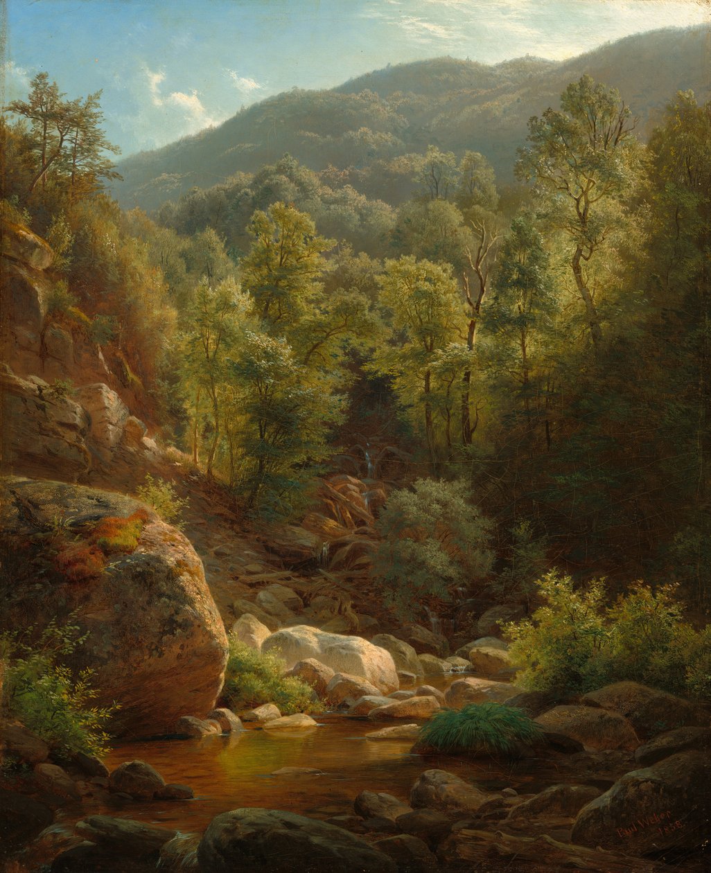 Scena nei Catskills da Paul Weber