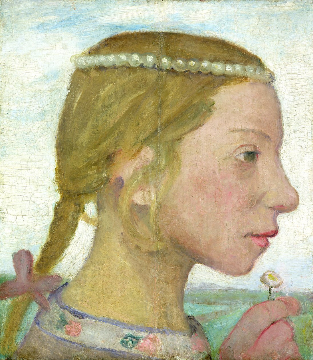 Una giovane ragazza da Paula Modersohn Becker