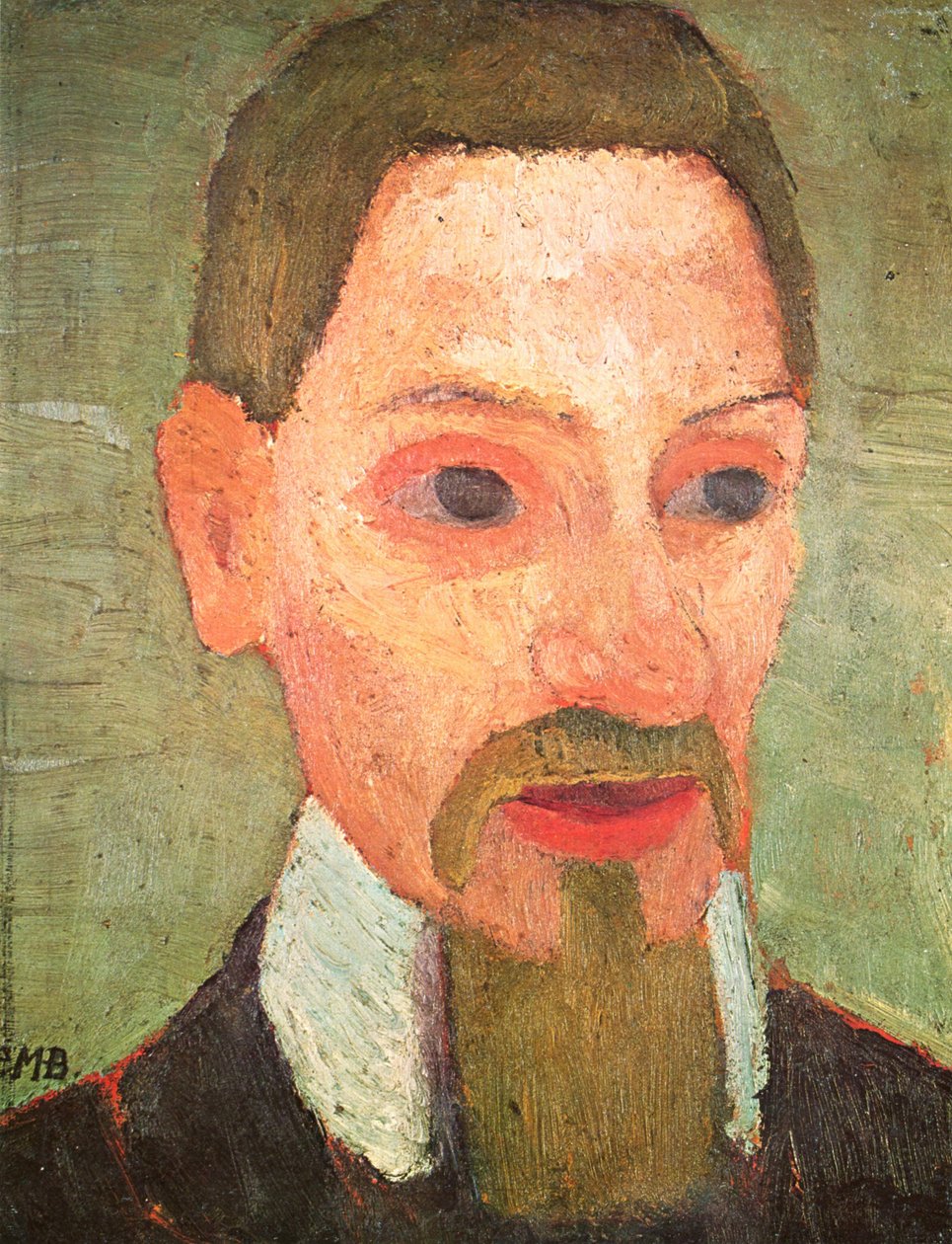 Ritratto di Rainer Maria Rilke da Paula Modersohn Becker