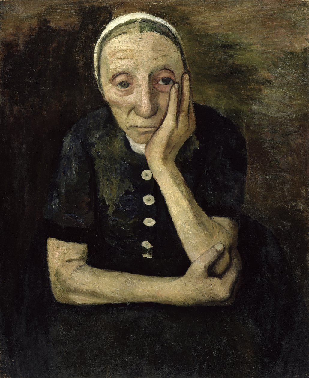 Il vecchio contadino, 1903 da Paula Modersohn Becker