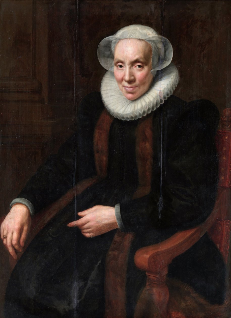 Ritratto di Maria van Utrecht (1553-1629) da Paulus Moreelse