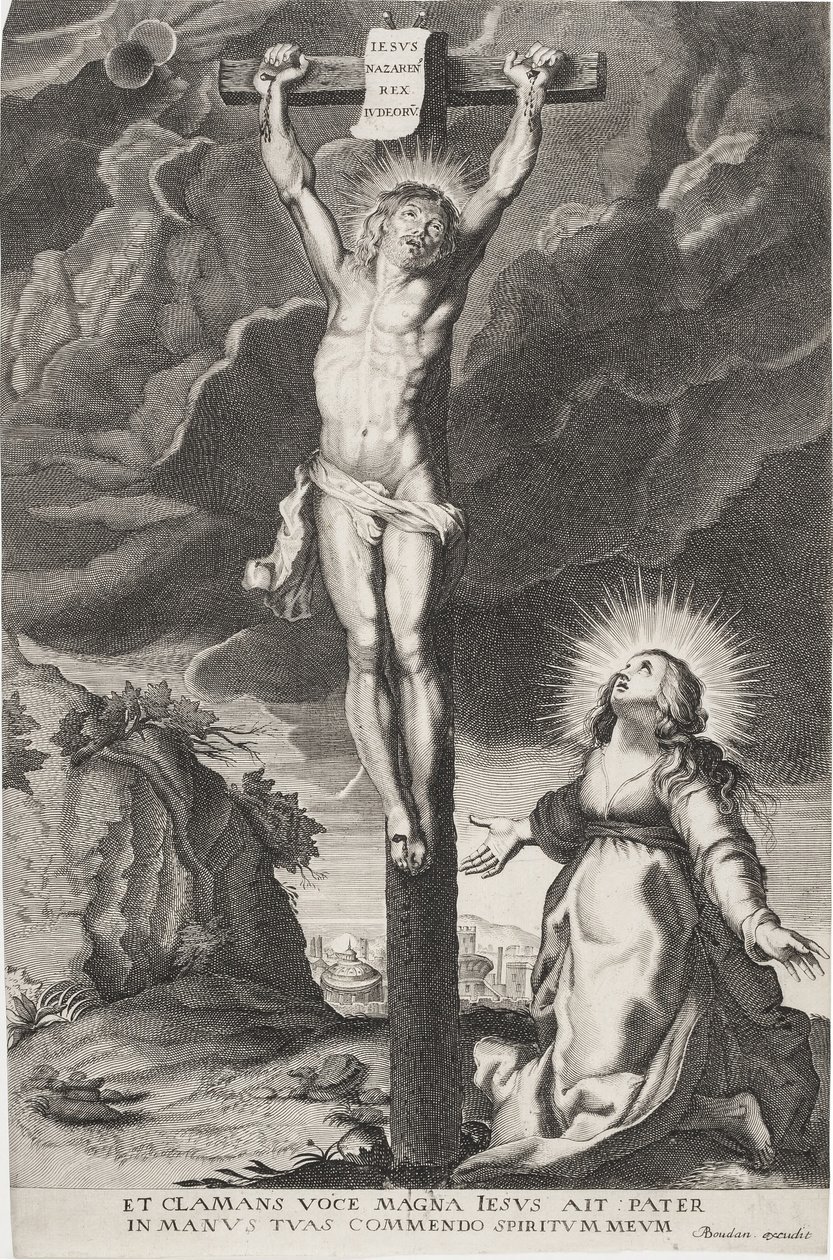 Cristo sulla croce da Paulus Pontius
