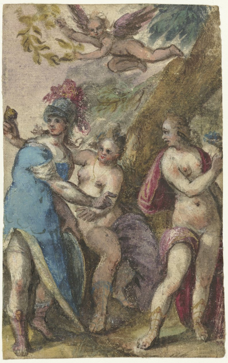 Il giudizio di Paride da Paulus van Wtewael (possibly)