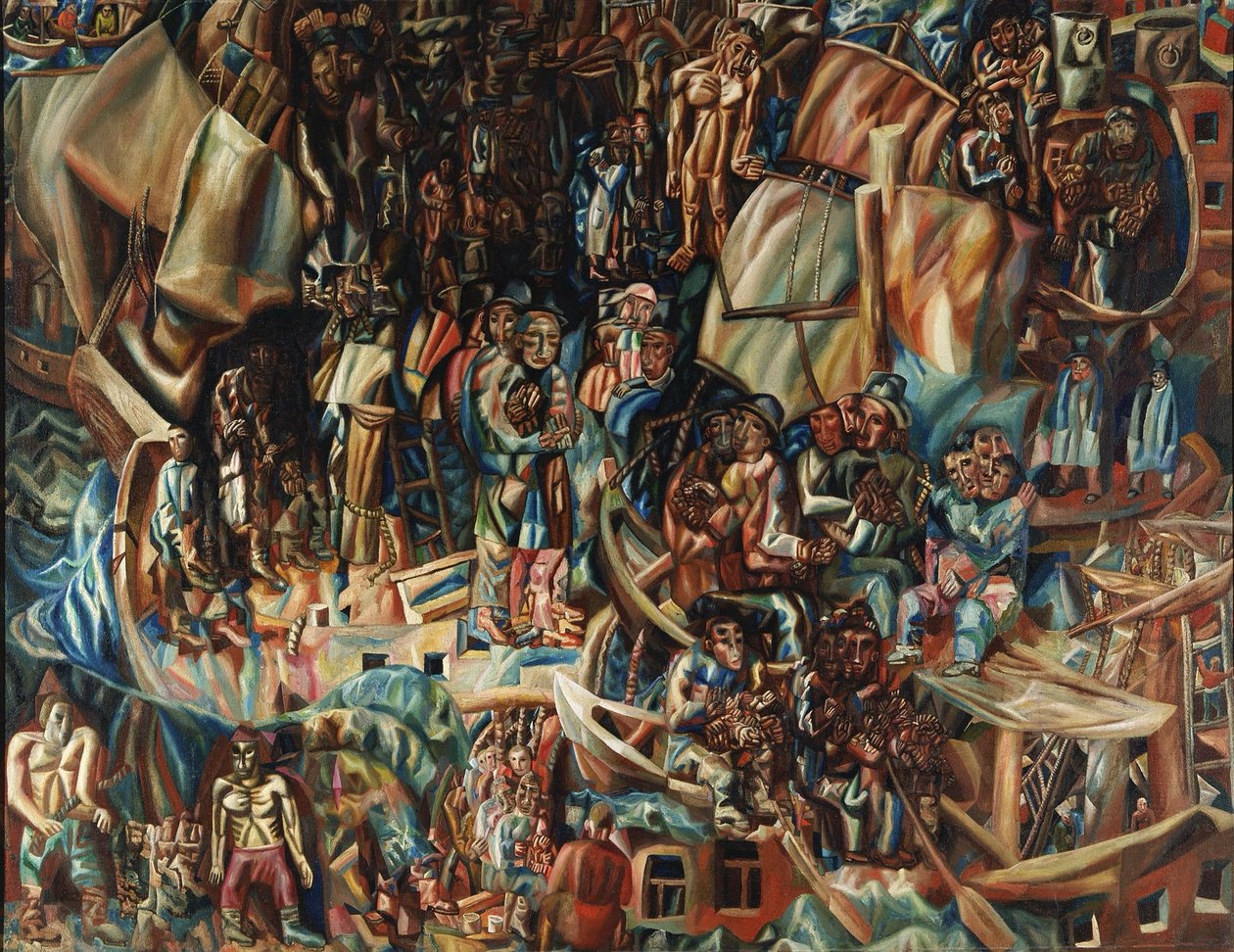 Composizione di navi da Pawel Nikolajewitsch Filonow