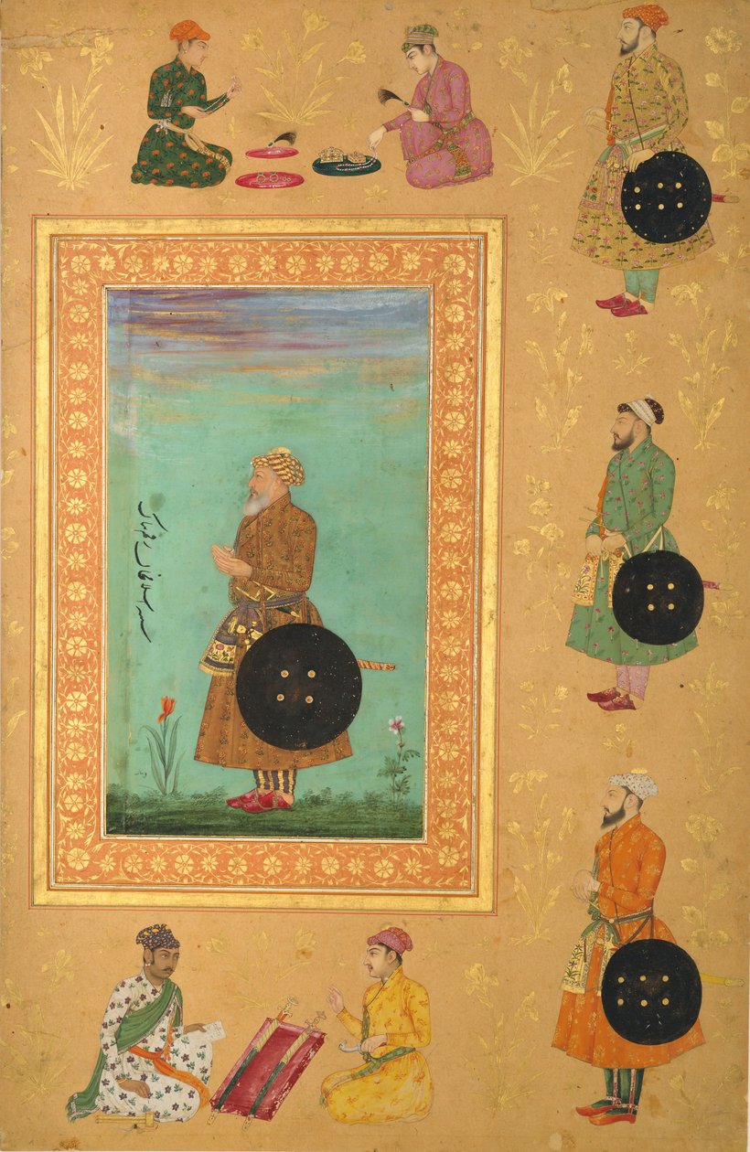 Ritratto di Islam Khan Mashhadi, XVII secolo da Payag