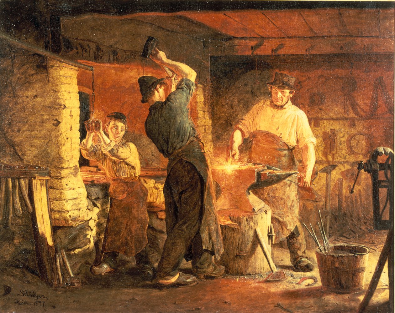 La Forgia da Peder Severin Krøyer