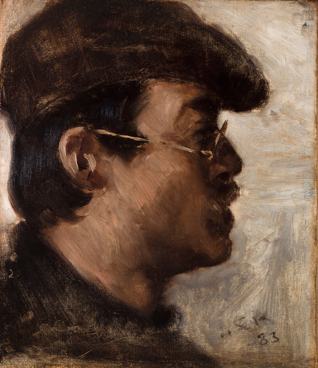 Eilif Peterssen da Peder Severin Krøyer