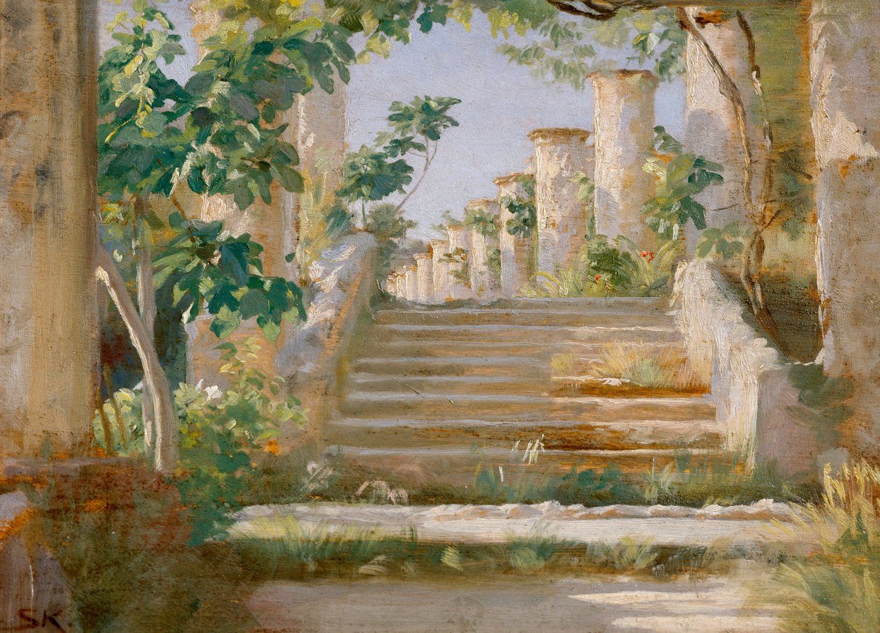 Loggia a Ravello da Peder Severin Krøyer