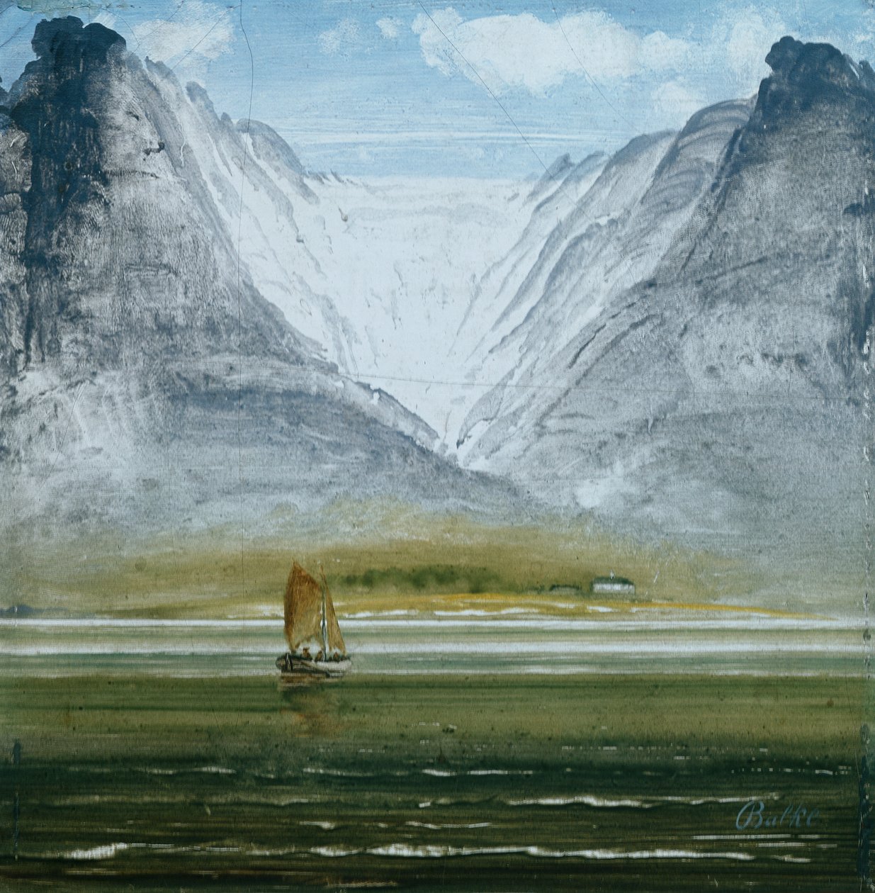 Ghiacciaio da Peder Balke