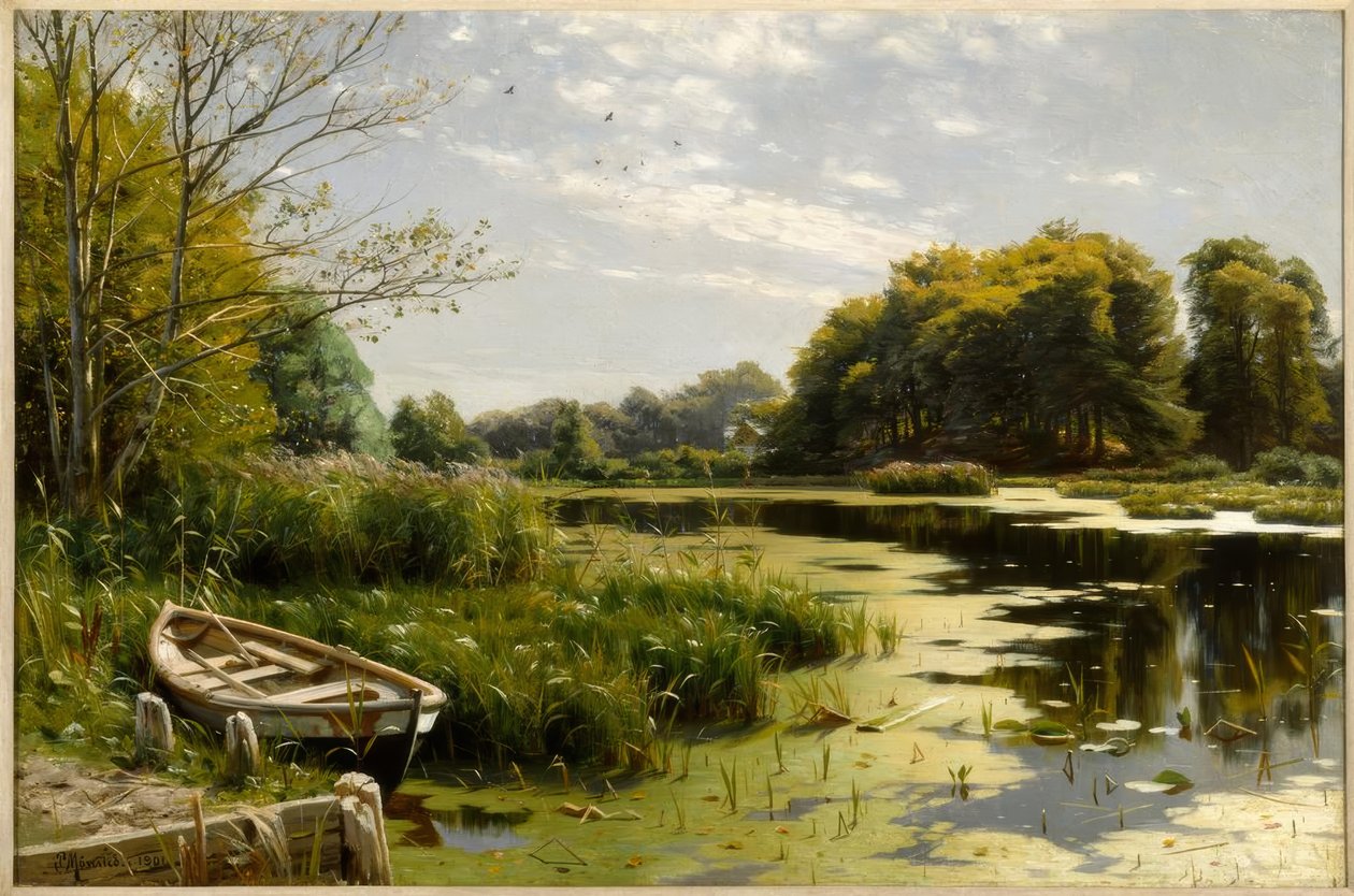 Al lago da Peder Monsted