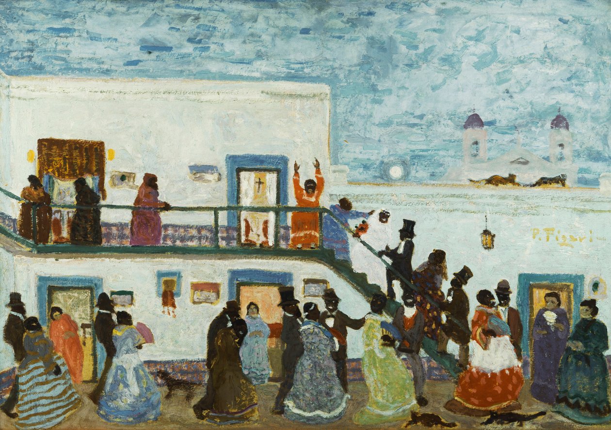 Arrivando in chiesa da Pedro Figari