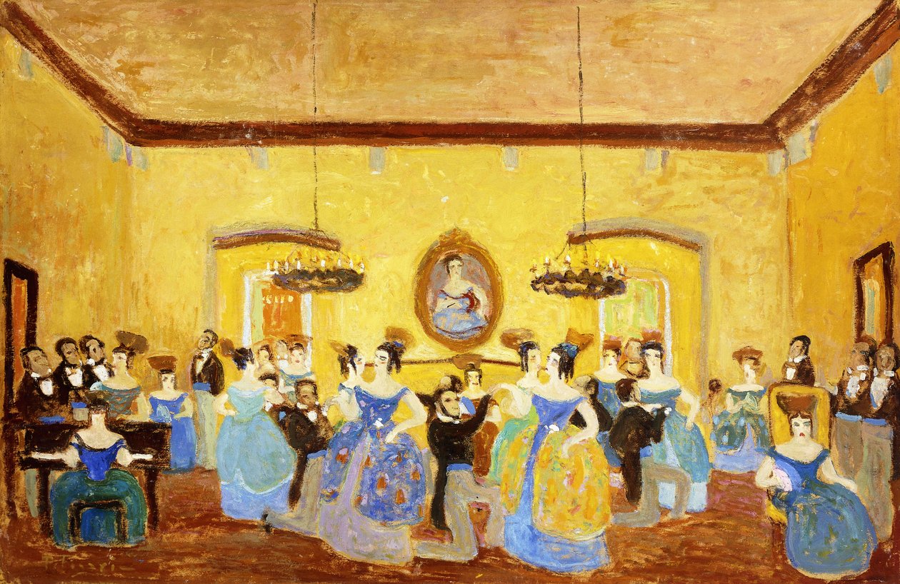 Il minuetto coloniale; El Minue Colonial da Pedro Figari