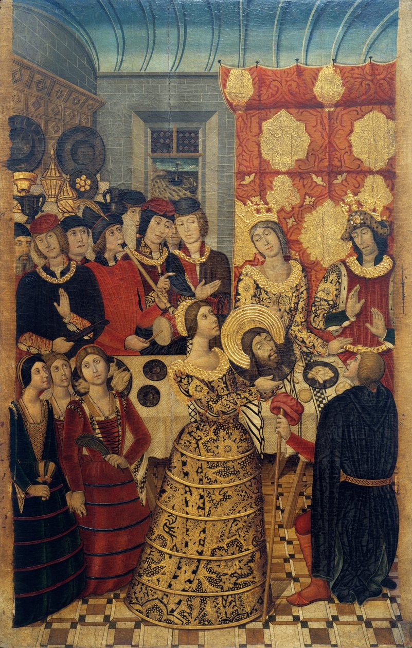 Il banchetto di Erode da Pedro García de Benabarre