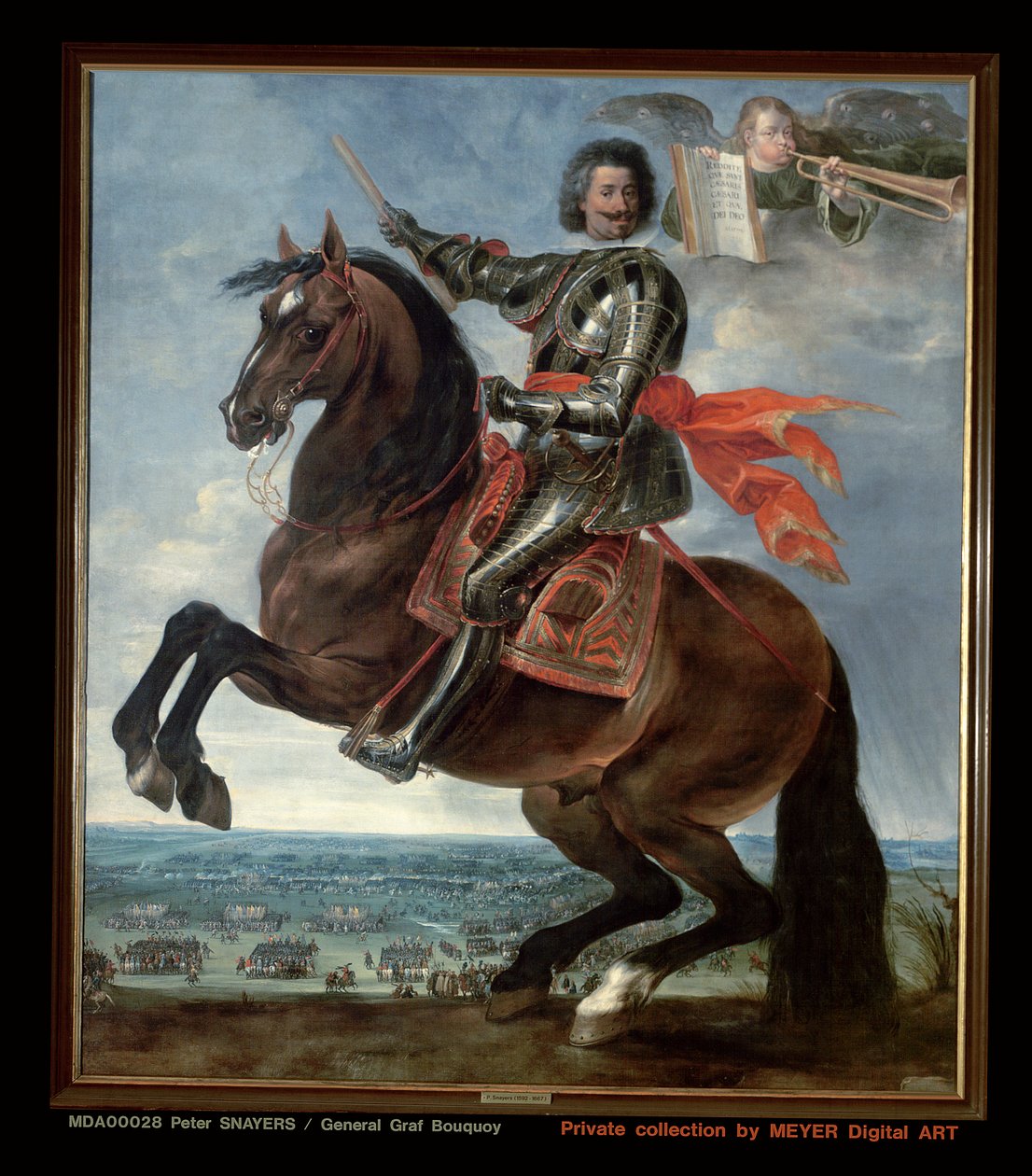 Ritratto del generale conte Bouquoy da Peeter Snayers