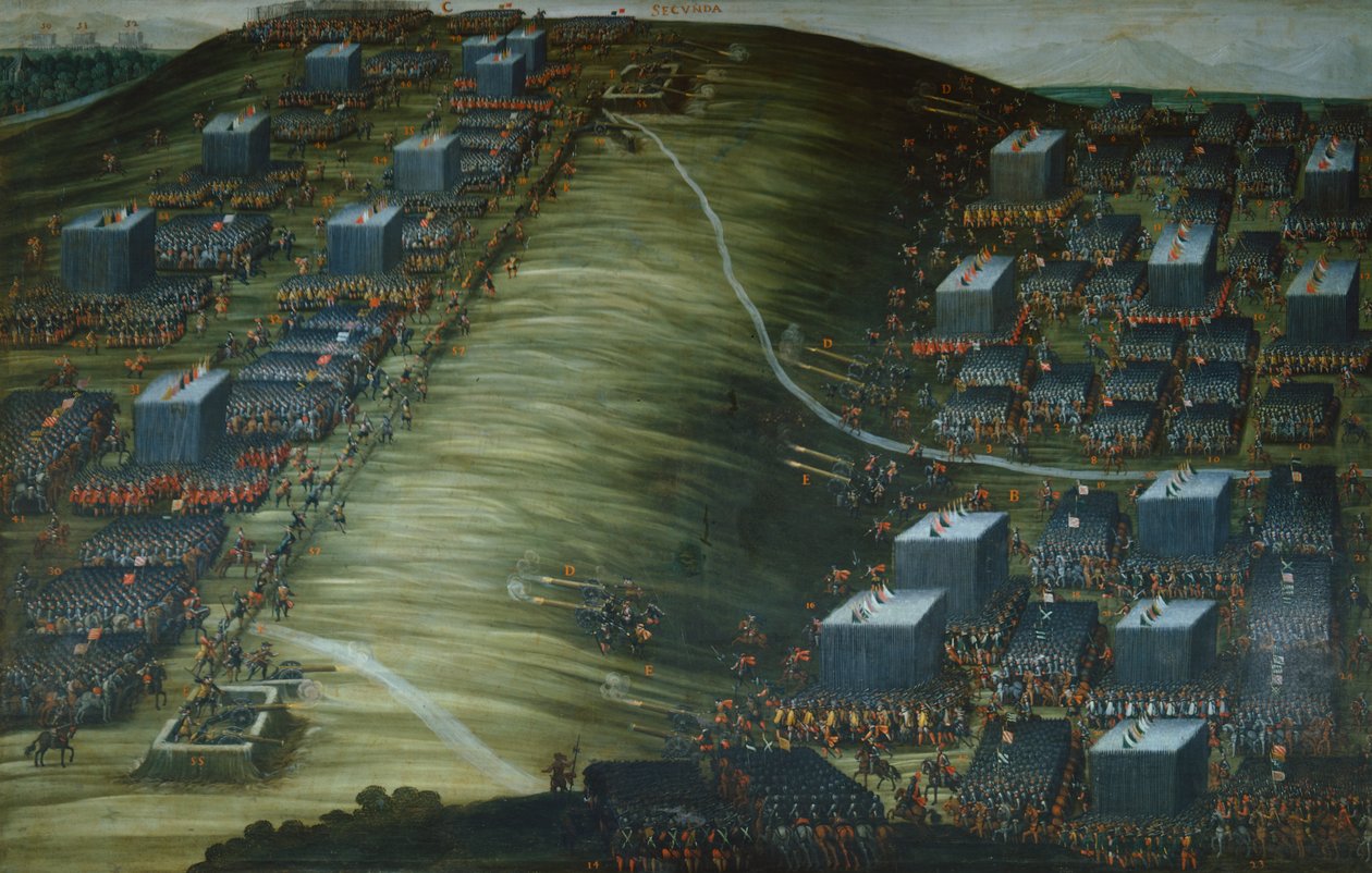 La battaglia di Weissemberg, 8 novembre da Peeter Snayers