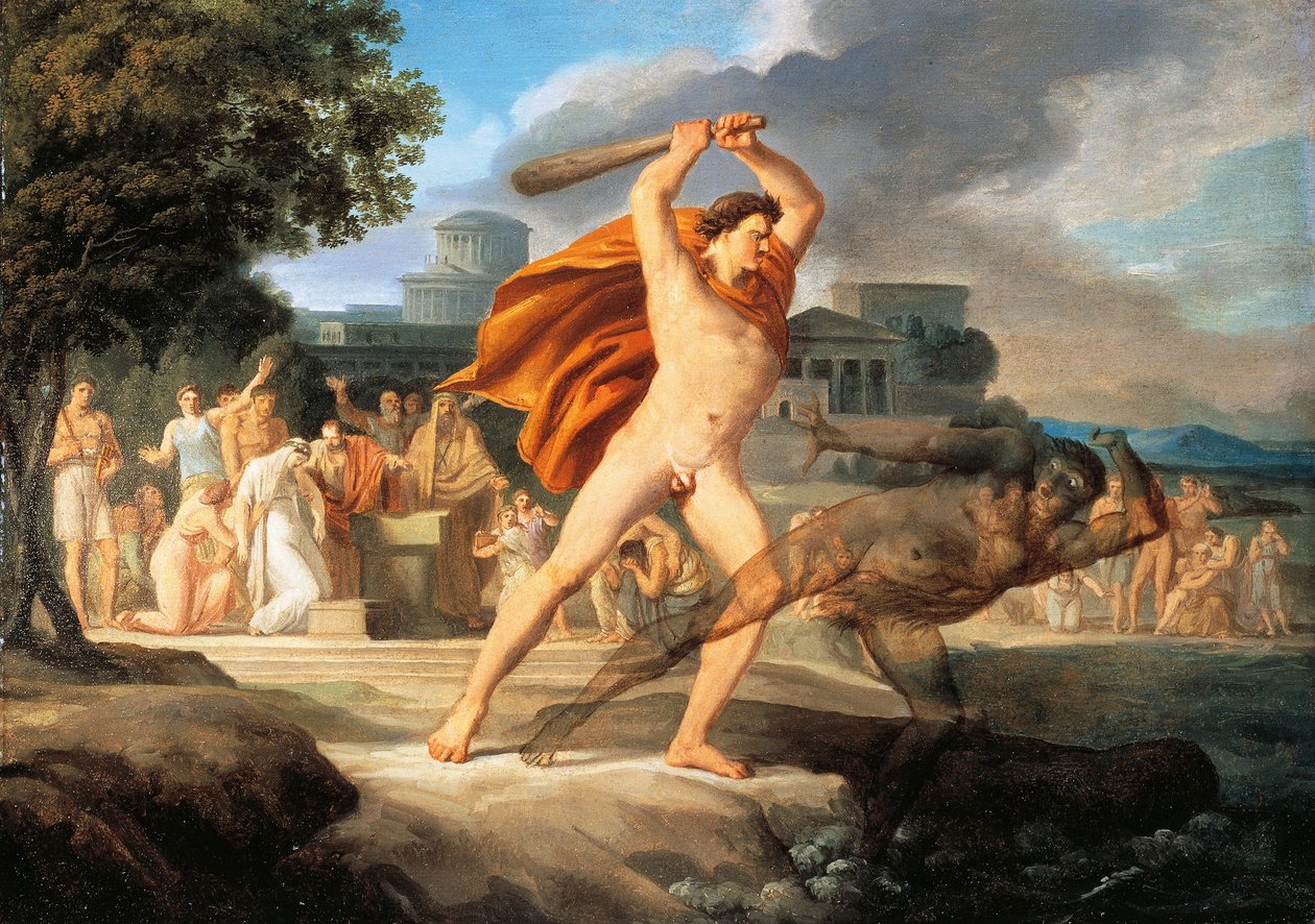 Ercole sconfigge Thanatos da Pelagio Palagi