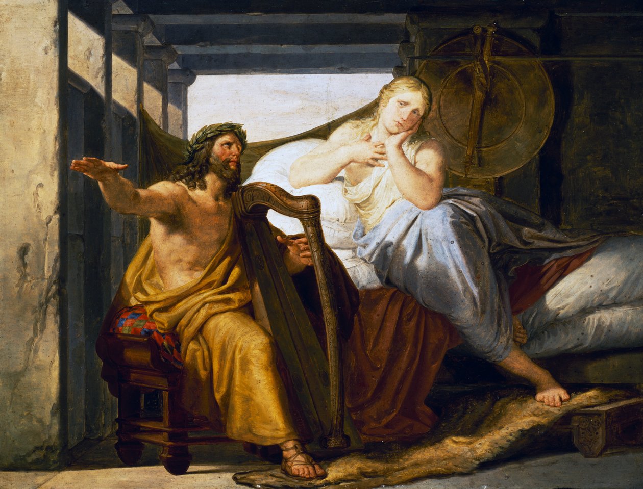 Ossian e Malvina da Pelagio Palagi