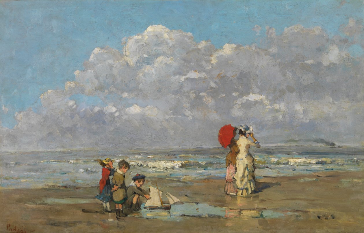Sulla spiaggia da Pericles Pantazis