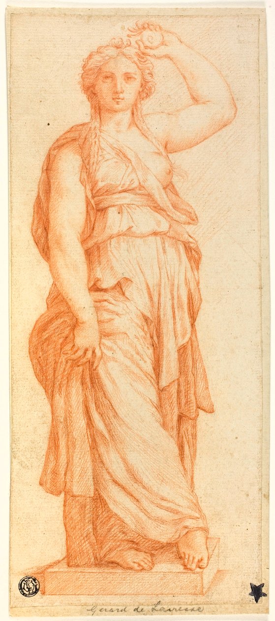 Cariatide femminile da Perino del Vaga