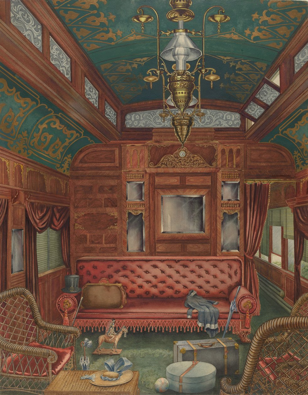 Carrozza Pullman da Perkins Harnly