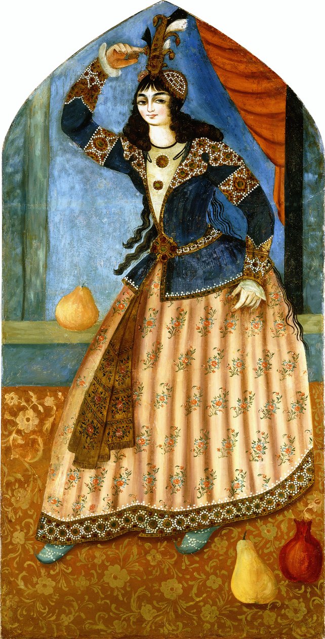 Una ballerina, c.1850-1900 da Persian School