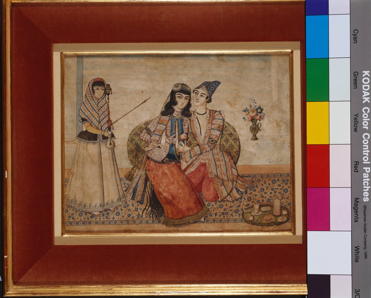 Due amanti, 1838 da Persian School
