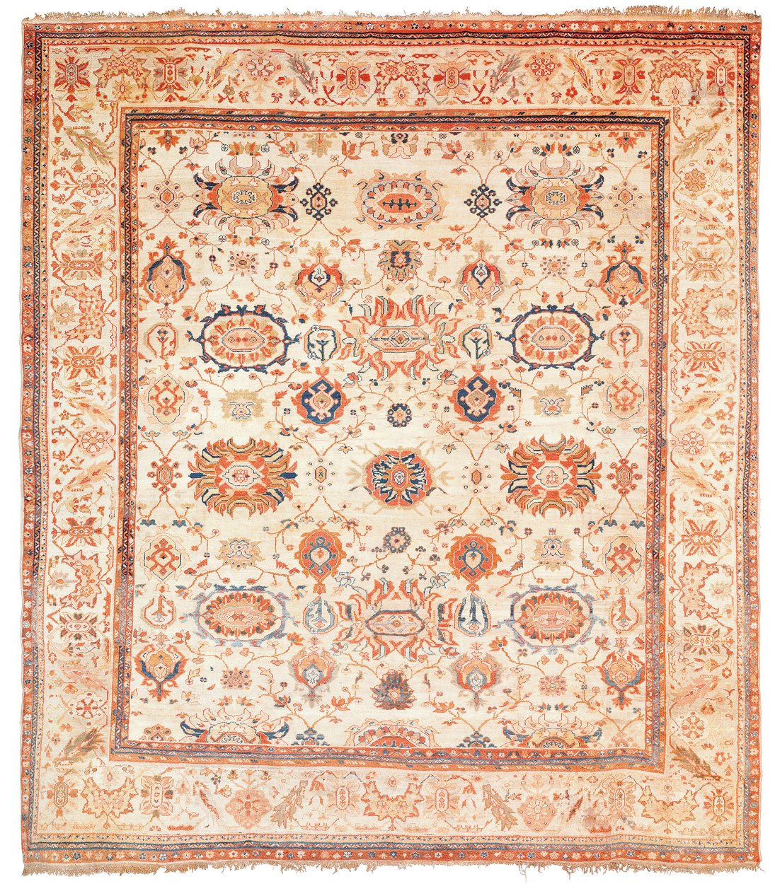 Tappeto Ziegler, distretto di Sultanabad, Persia occidentale da Persian School