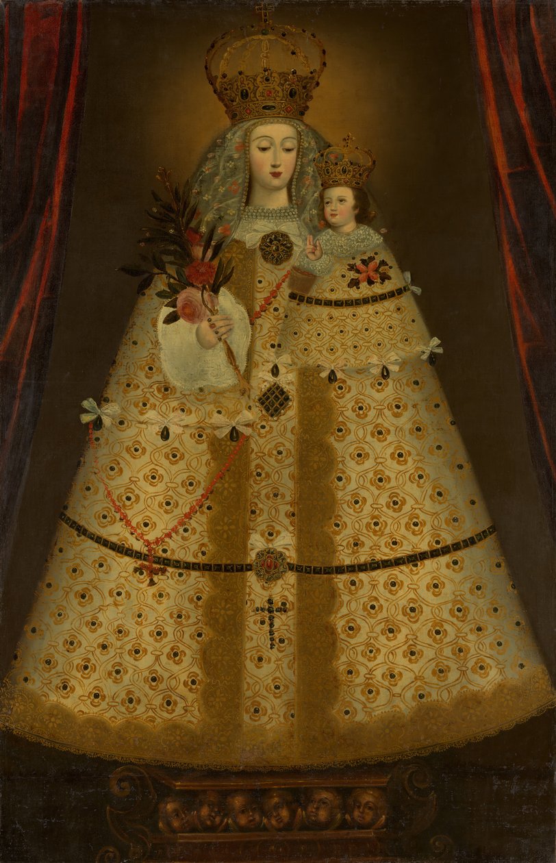 Nostra Signora di Guápulo, XVIII secolo da Peruvian