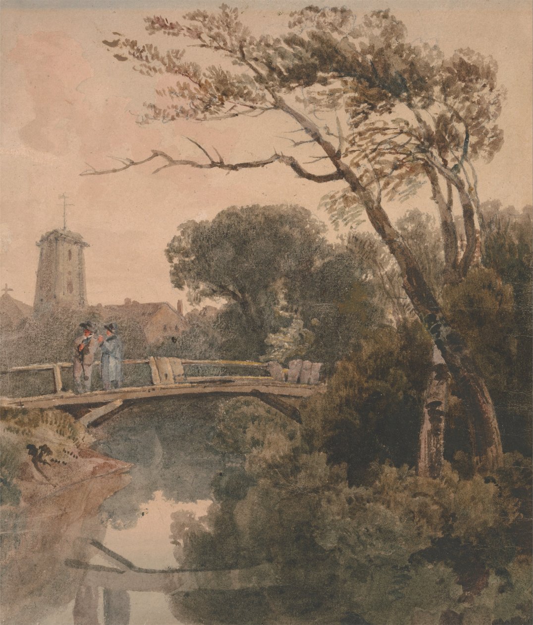 Il vecchio ponte da Peter de Wint