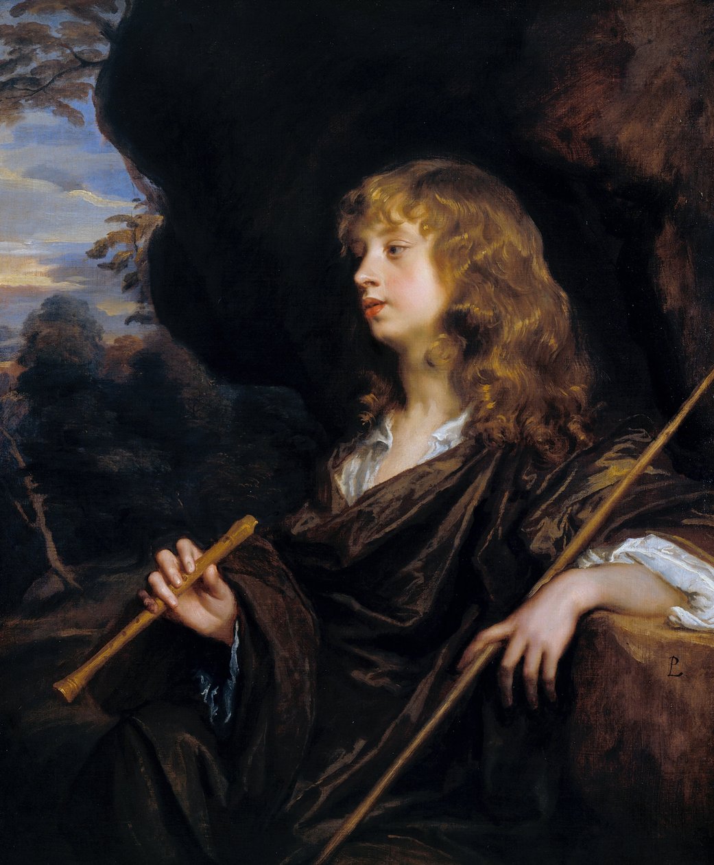 Un ragazzo come pastore da Peter Lely