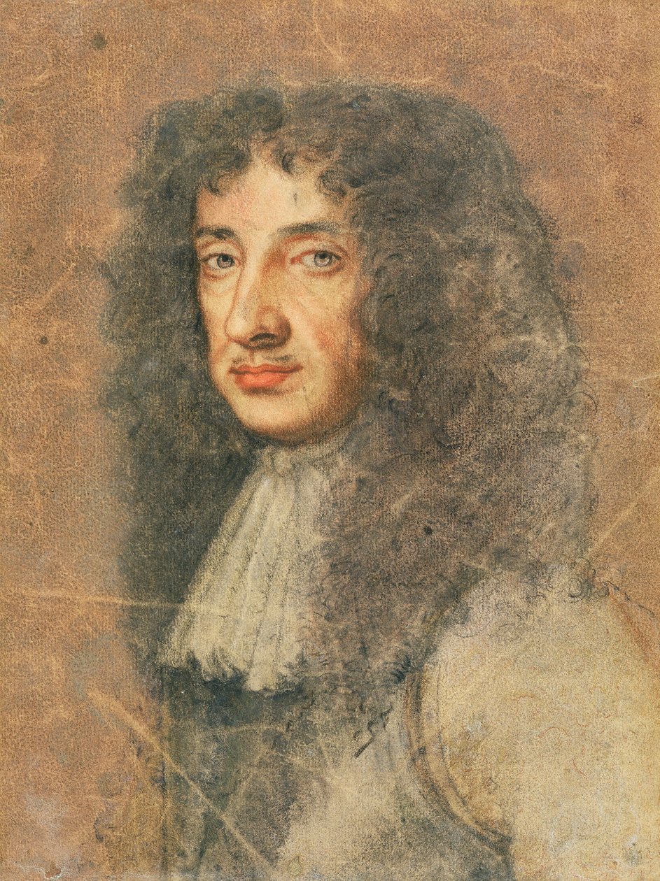 Carlo II, c.1675 da Peter Lely