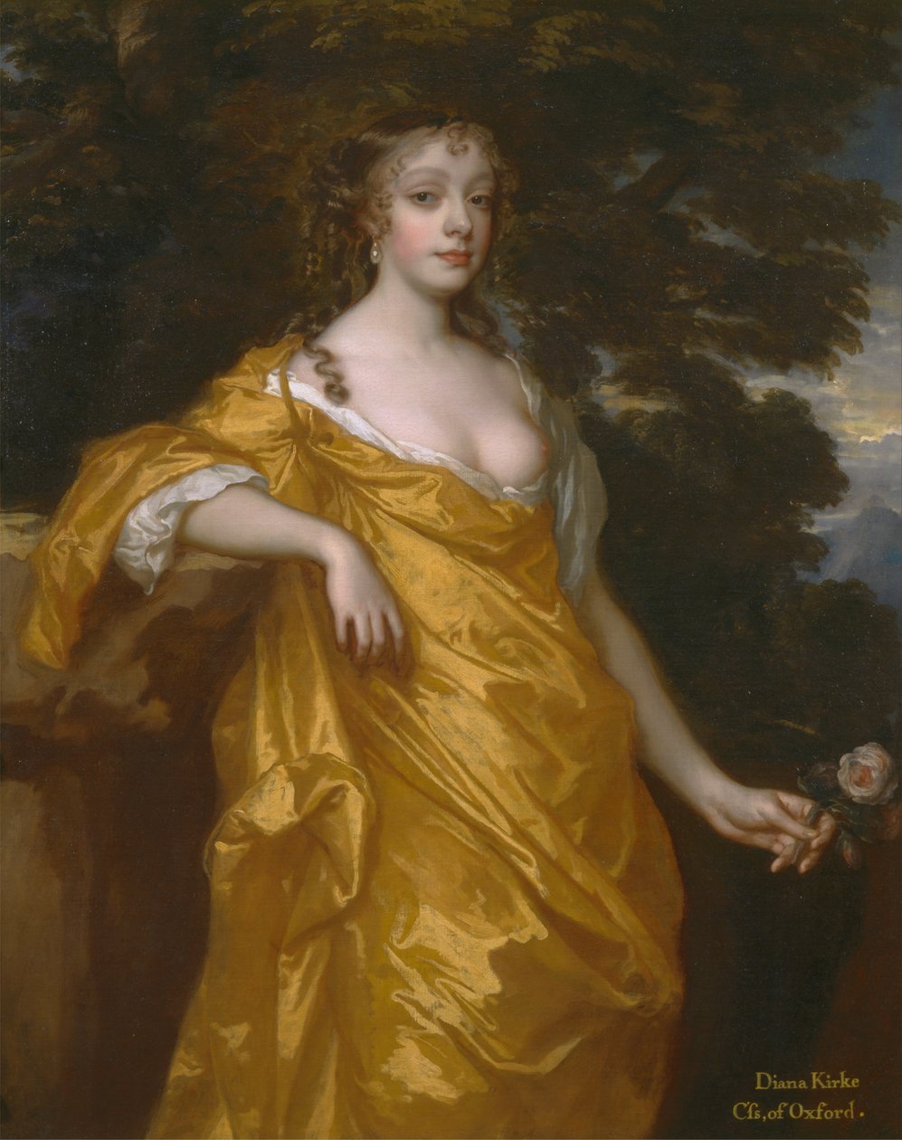 Diana Kirke, poi contessa di Oxford da Peter Lely