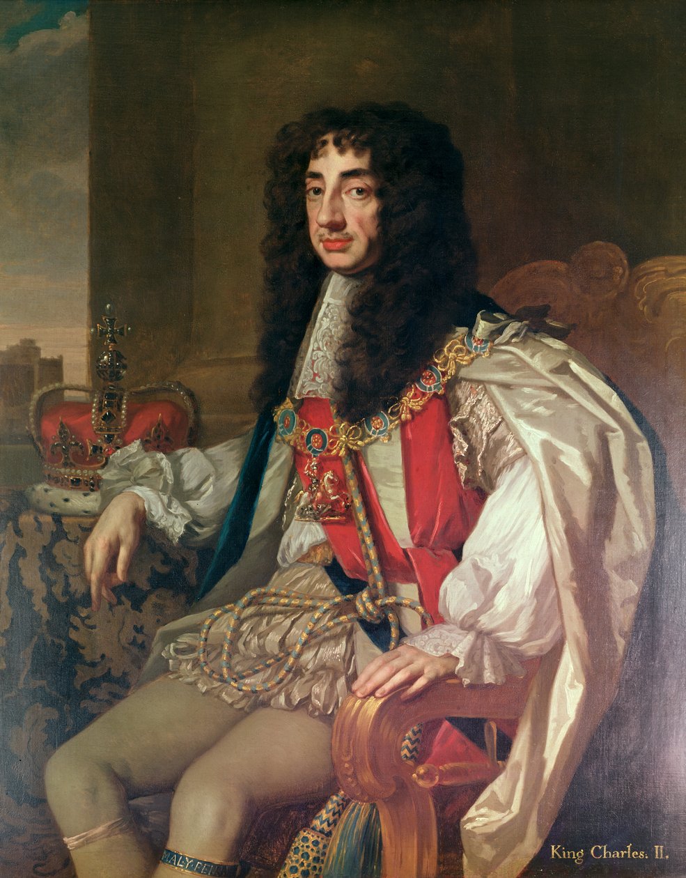 Ritratto di Carlo II da Peter Lely