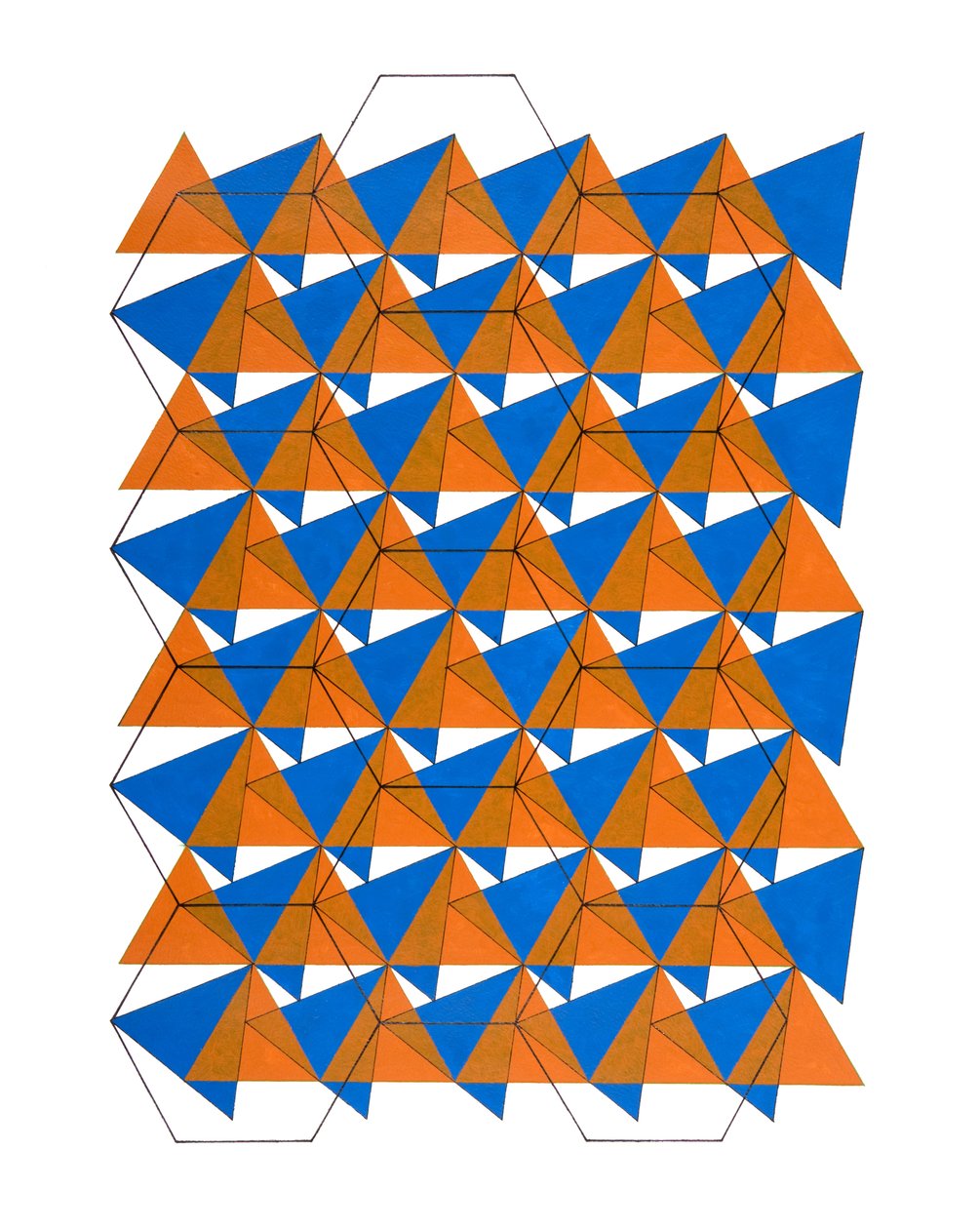 Griglie sovrapposte, 2007 da Peter McClure
