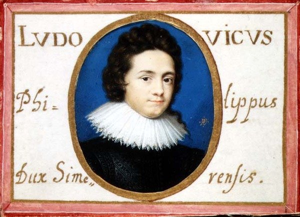Ritratto di Ludwig Philip, Duca di Simmeren (1611-55) da Peter Oliver