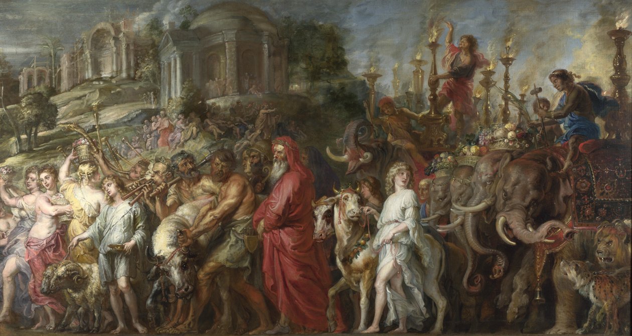 Un trionfo romano da Peter Paul Rubens