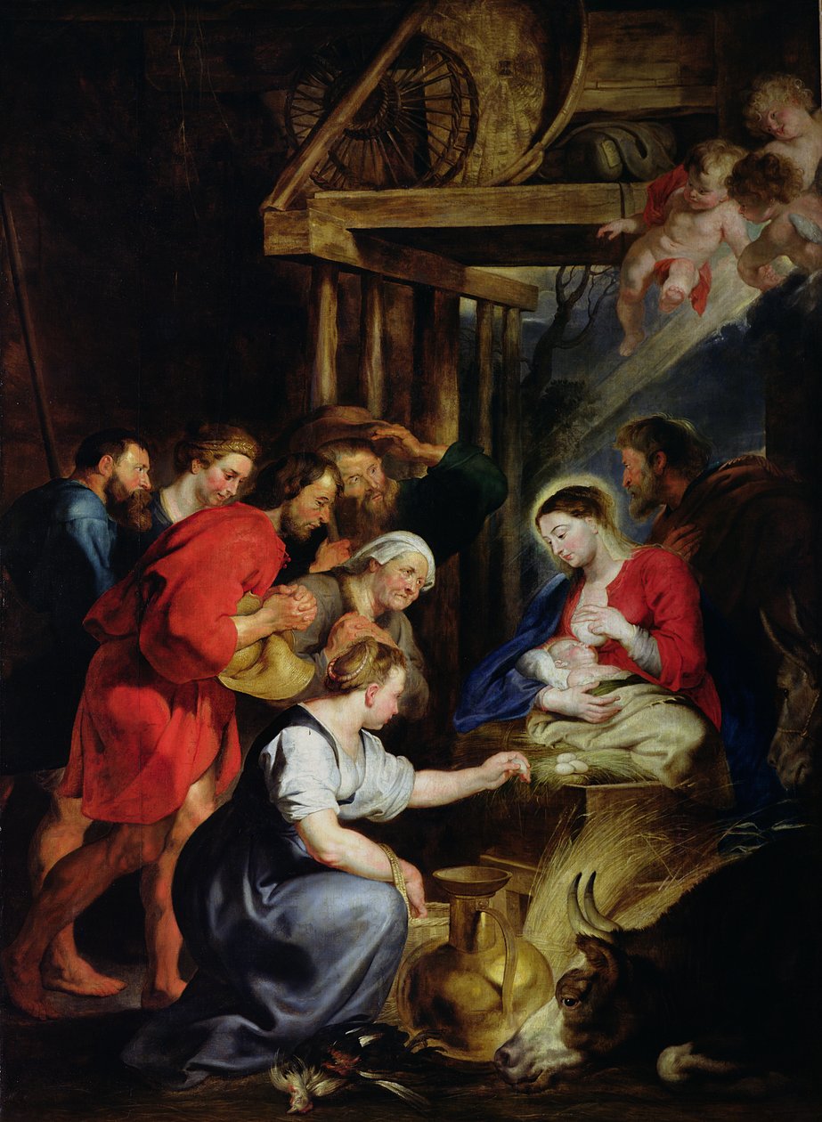 Adorazione dei pastori da Peter Paul Rubens