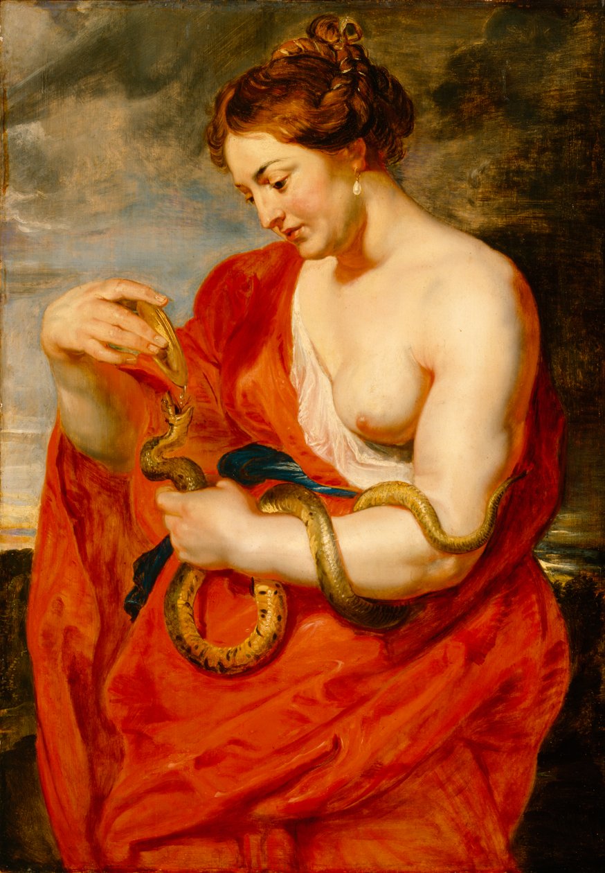 Igea, dea della salute, c.1615 da Peter Paul Rubens