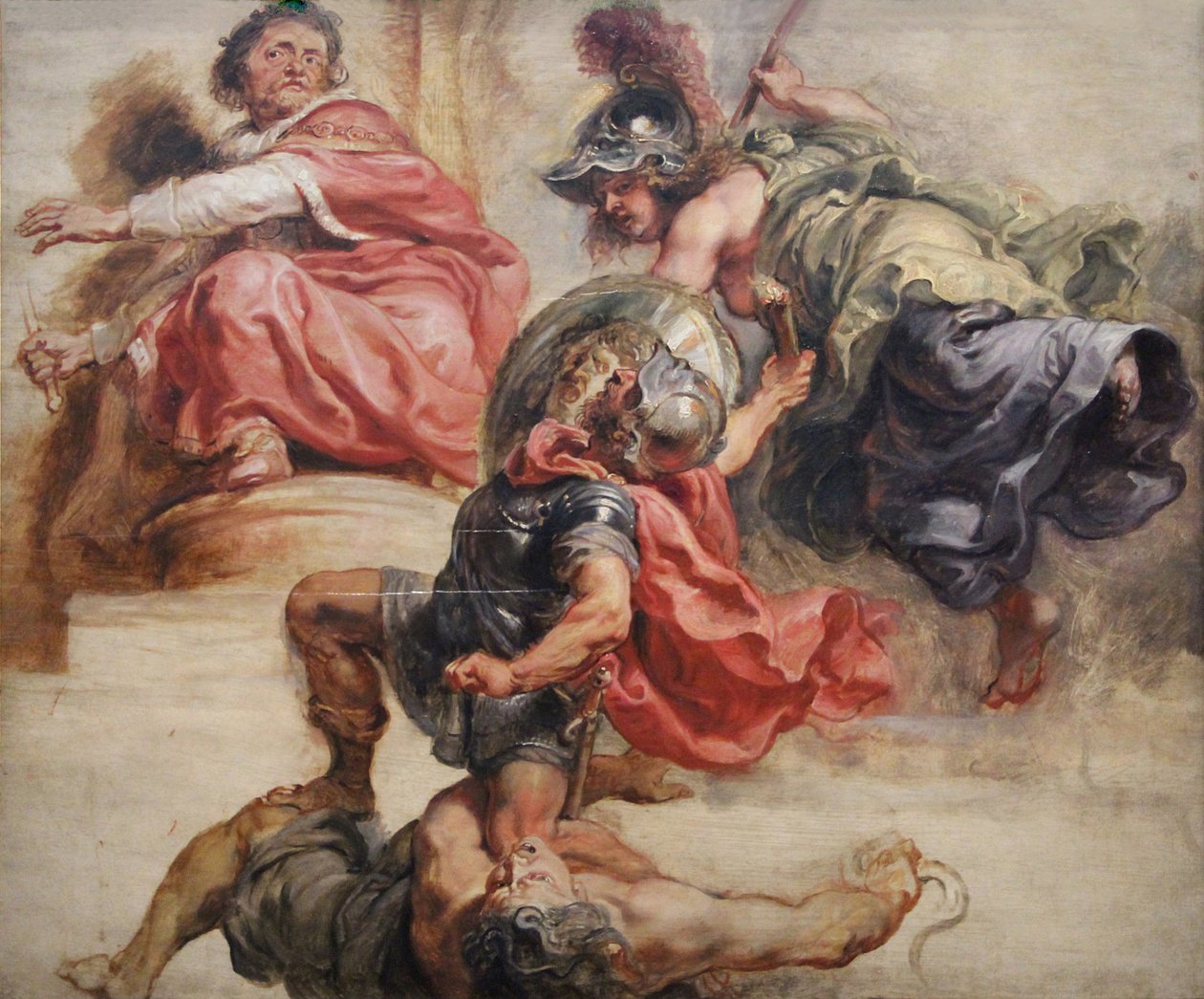 La Saggezza vittoriosa sulla guerra e sulla discordia da Peter Paul Rubens