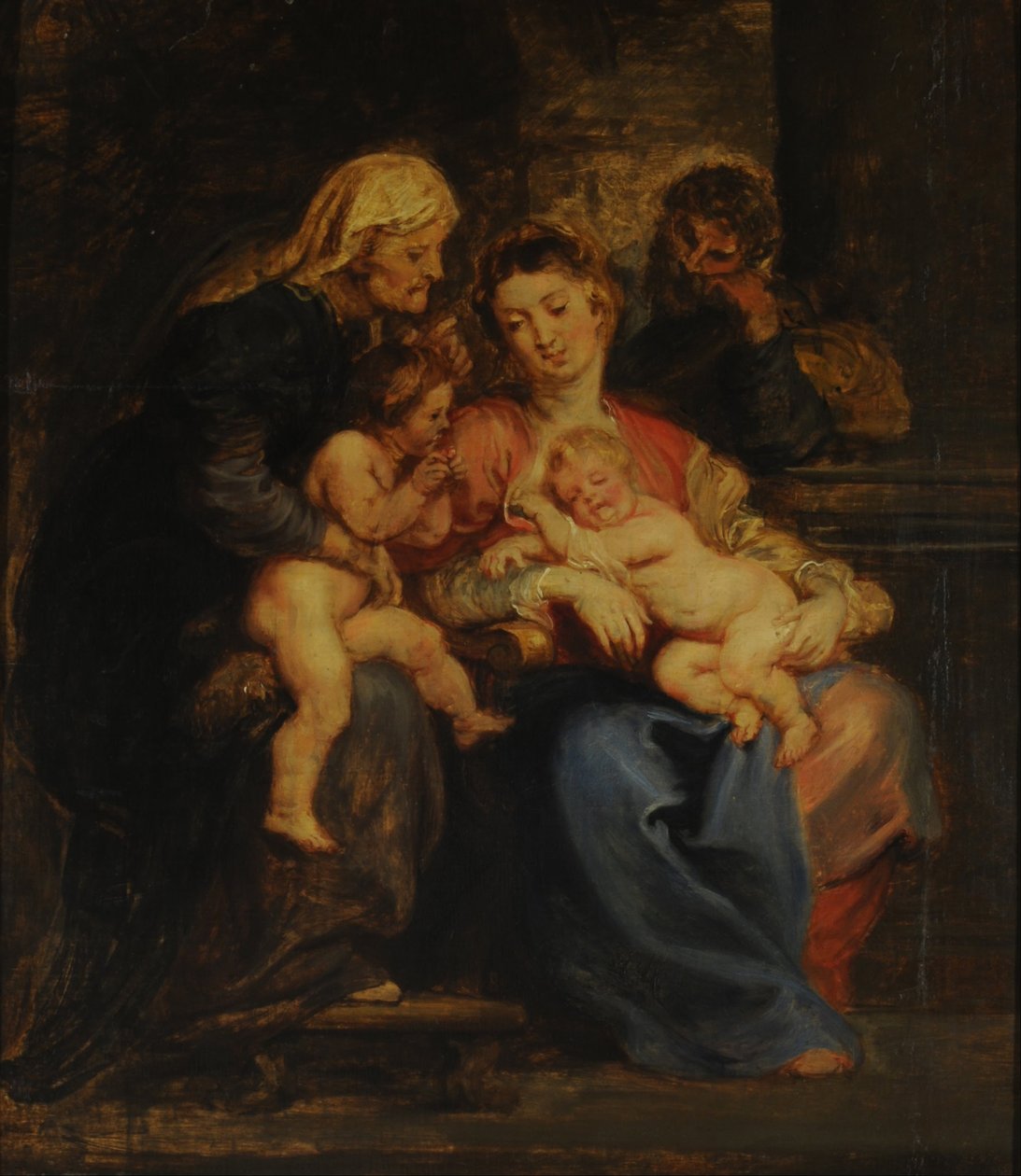 La Sacra Famiglia con Santa Elisabetta e San Giovanni da Peter Paul Rubens