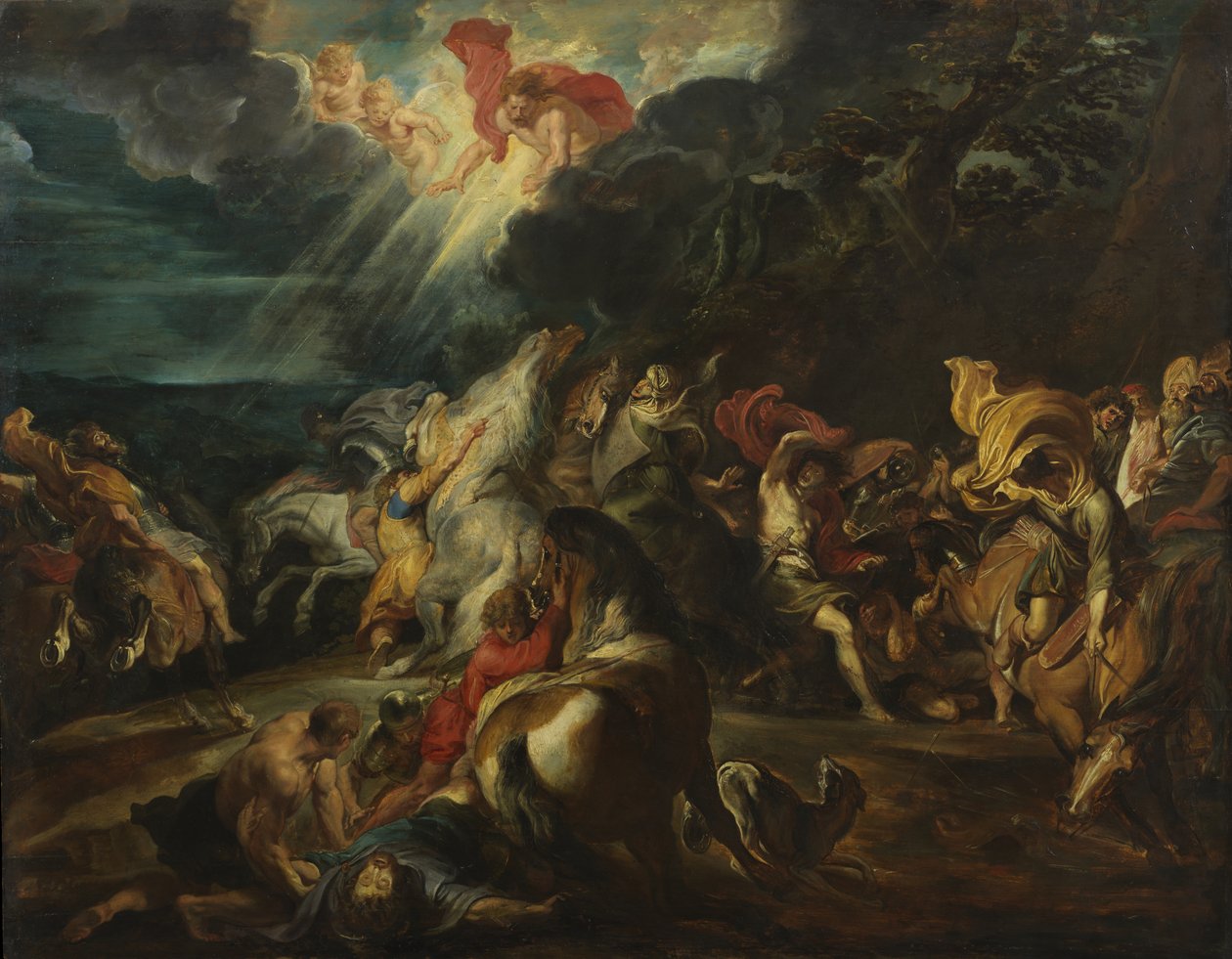 La conversione di San Paolo da Peter Paul Rubens