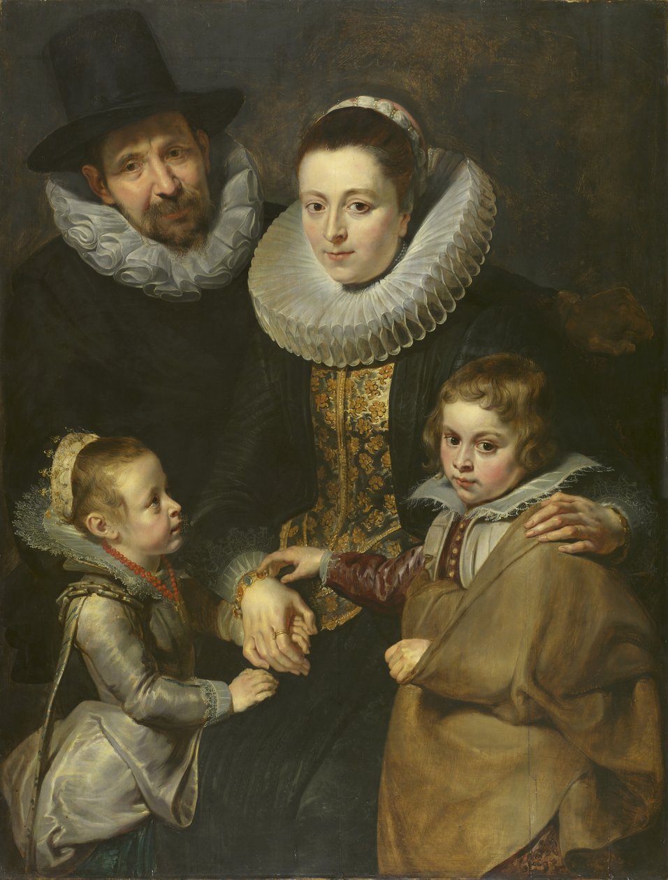 La famiglia di Jan Brueghel il Vecchio, c.1612-13 da Peter Paul Rubens