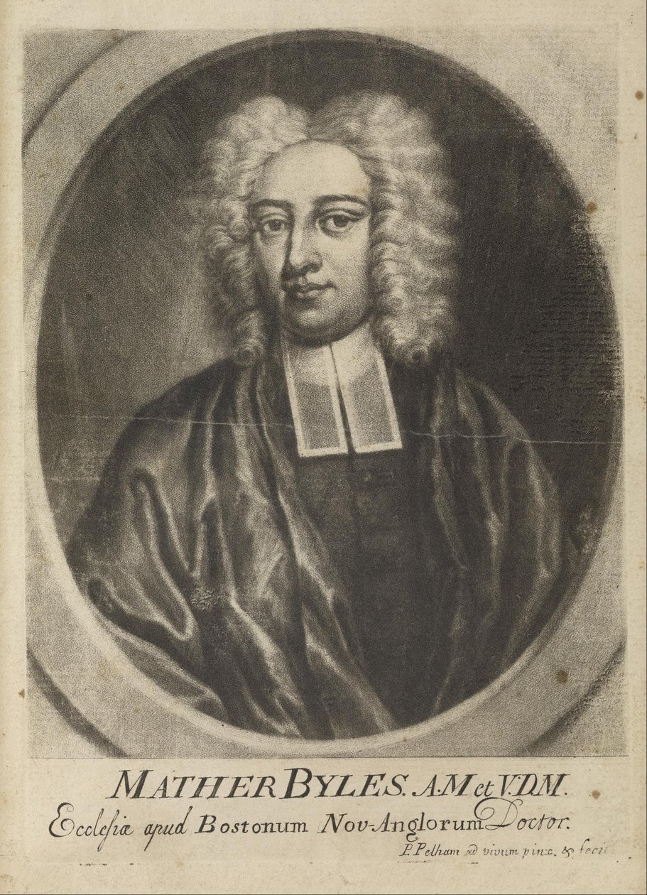 Mather Byles da Peter Pelham