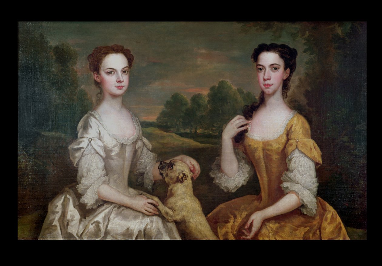 Ritratto di Ann e Mary Tonson da Peter Vanderbank