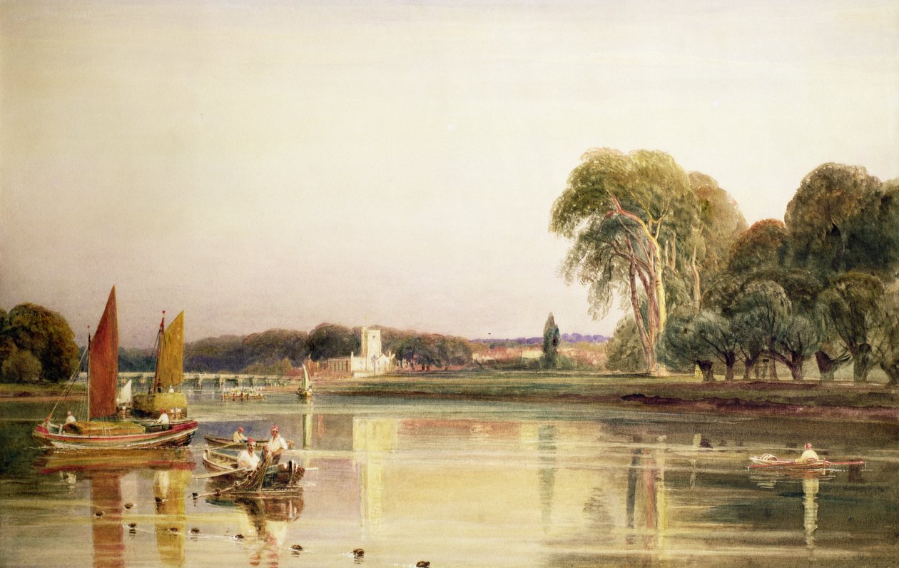 Cookham sul Tamigi, Berkshire da Peter de Wint